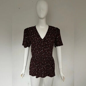 Anthropologie Selected Femme  Blouse Viscose NWOT  Size 36 EU NWT